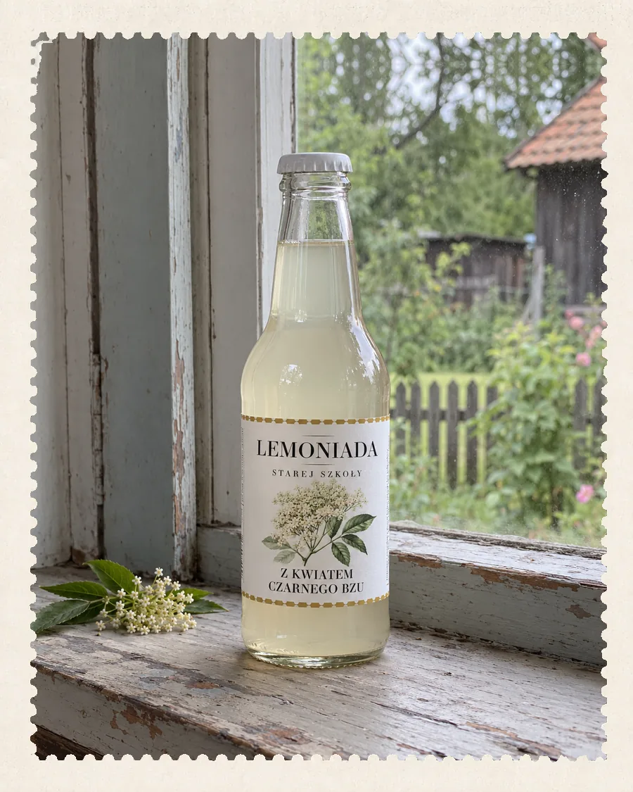 Lemoniada z Kwiatem Czarnego Bzu